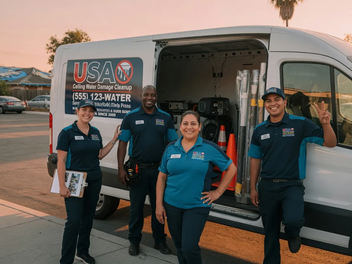 Ceiling Water Damage Restoration company in Avoca, MN